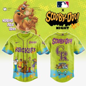 Colorado Rockies MLB x Scooby Doo Jersey Editions Limited