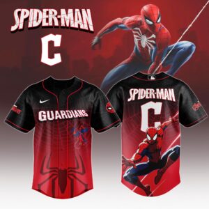 Cleveland Guardians x Spider Man Game Night Special Edition Jersey