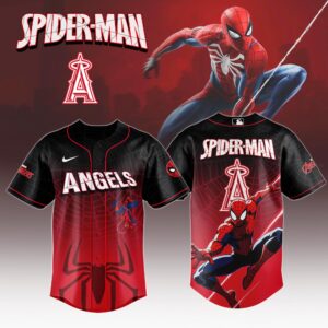 Los Angeles Angels x Spider Man Game Night Special Edition Jersey