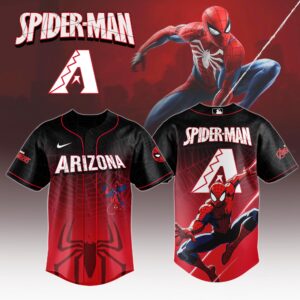 Arizona Diamondbacks x Spider Man Game Night Special Edition Jersey