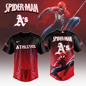 Athletics x Spider Man Game Night Special Edition Jersey