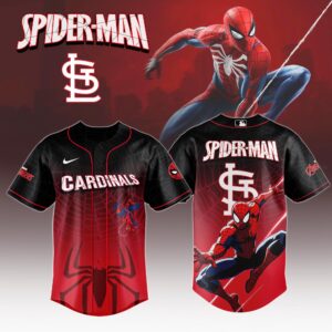 St.Louis Cardinals x Spider Man Game Night Special Edition Jersey