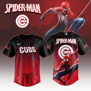 Chicago Cubs x Spider Man Game Night Special Edition Jersey