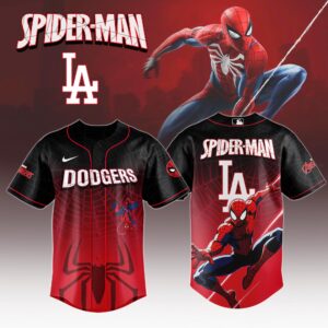 Los Angeles Dodgers x Spider Man Game Night Special Edition Jersey