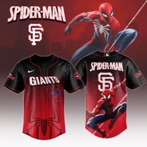 San Francisco Giants x Spider Man Game Night Special Edition Jersey