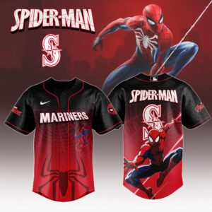 Seattle Mariners x Spider Man Game Night Special Edition Jersey
