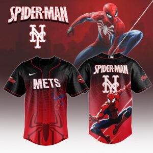 New York Mets x Spider Man Game Night Special Edition Jersey