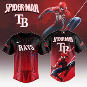 Tampa Bay Rays x Spider Man Game Night Special Edition Jersey