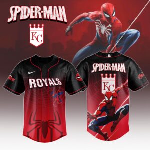 Kansas City Royals x Spider Man Game Night Special Edition Jersey