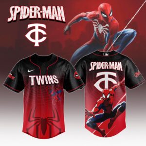 Minnesota Twins x Spider Man Game Night Special Edition Jersey