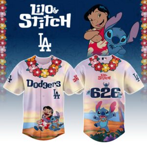 Los Angeles Dodgers x Lilo & Stitch Special Edition Jersey
