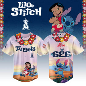 Los Angeles Angels x Lilo & Stitch Special Edition Jersey