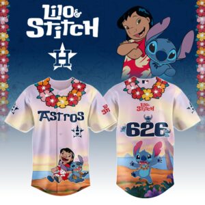 Houston Astros x Lilo & Stitch Special Edition Jersey