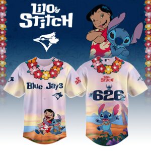 Toronto Blue Jays x Lilo & Stitch Special Edition Jersey