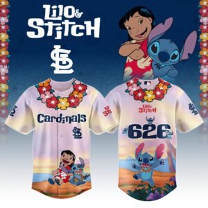 St.Louis Cardinals x Lilo & Stitch Special Edition Jersey
