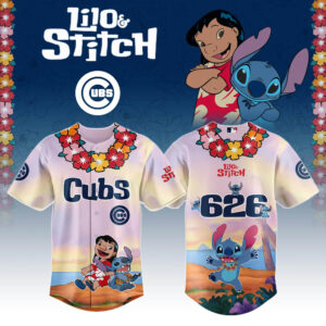 Chicago Cubs x Lilo & Stitch Special Edition Jersey