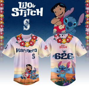 Seattle Mariners x Lilo & Stitch Special Edition Jersey