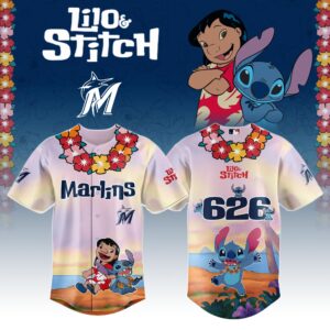 Miami Marlins x Lilo & Stitch Special Edition Jersey