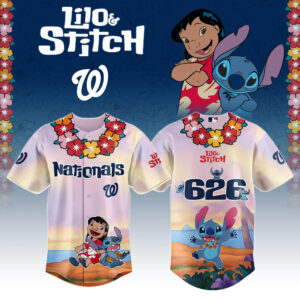 Washington Nationals x Lilo & Stitch Special Edition Jersey