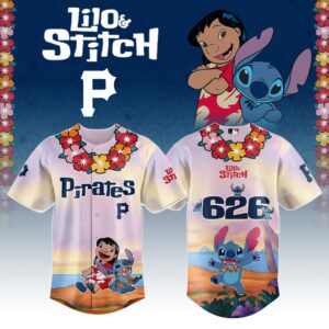Pittsburgh Pirates x Lilo & Stitch Special Edition Jersey