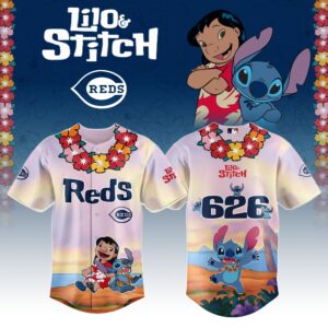 Cincinnati Reds x Lilo & Stitch Special Edition Jersey