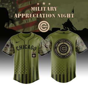 Chicago Cubs MLB x Air Force Military Appreciation Night Jersey Editions Limited