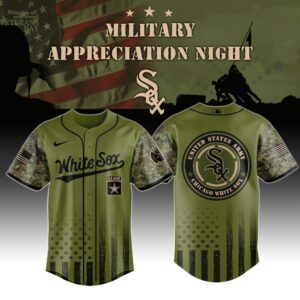 Chicago White Sox MLB x Military Appreciation Night (Army, Navy, USAF, USMC, USCG) Jersey Editions Limited