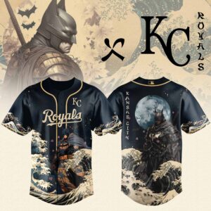 Kansas City Royals x Batman Night Limited Edition Jersey