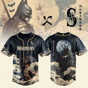 Seattle Mariners x Batman Night Limited Edition Jersey