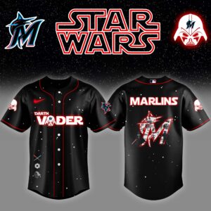 Miami Marlins x Stars Wars Darth Vader Night Baseball Jersey Editions Limited