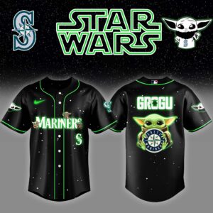 Seattle Mariners x Stars Wars Grogu Night Baseball Jersey Editions Limited