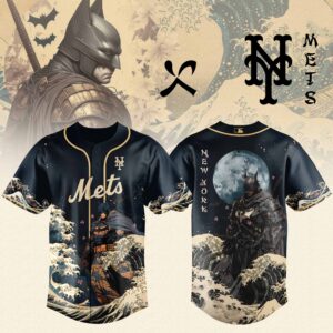 New York Mets x Batman Night Limited Edition Jersey