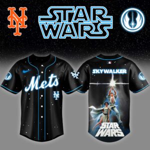 New York Mets x Stars Wars Luke Skywalker Game Night Baseball Jersey Editions Limited
