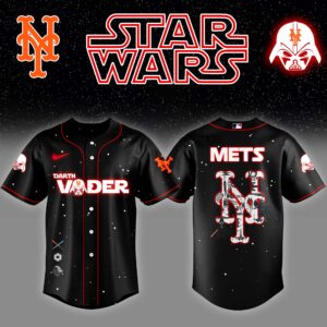 New York Mets x Stars Wars Darth Vader Night Baseball Jersey Editions Limited