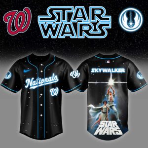 Washington Nationals x Stars Wars Luke Skywalker Game Night Baseball Jersey Editions Limited