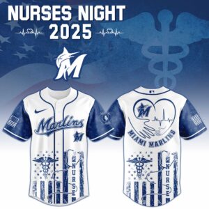 Miami Marlins x Nurses Night Exclusive Design Jersey