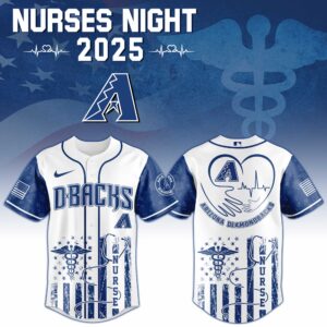 Arizona Diamondbacks x Nurses Night Exclusive Design Jersey