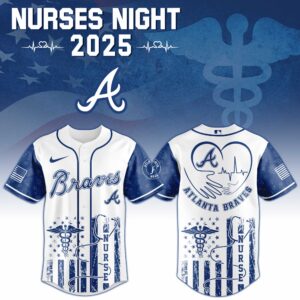 Atlanta Braves x Nurses Night Exclusive Design Jersey