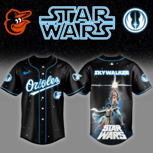 Baltimore Orioles x Stars Wars Luke Skywalker Game Night Baseball Jersey Editions Limited
