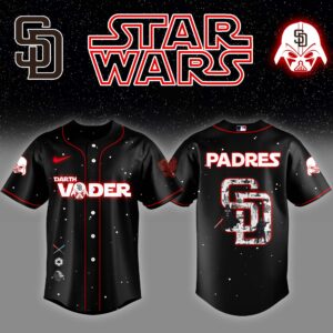 San Diego Padres x Stars Wars Darth Vader Night Baseball Jersey Editions Limited