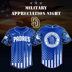 San Diego Padres MLB x Marine Corps Military Appreciation Night Jersey V3