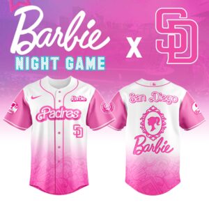 San Diego Padres MLB x Barbie Night Game Jersey Limited Edition