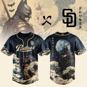 San Diego Padres x Batman Night Limited Edition Jersey