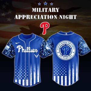 Philadelphia Phillies MLB x Army Military Appreciation Night Jersey V2