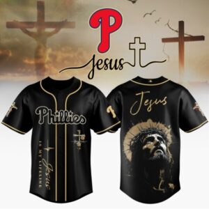 Philadelphia Phillies x Jesus Baseball Jersey