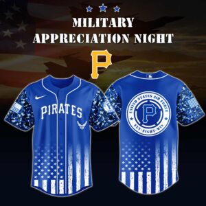 Pittsburgh Pirates MLB x Army Military Appreciation Night Jersey V2
