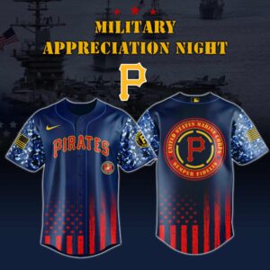 Pittsburgh Pirates MLB x Army Military Appreciation Night Jersey V3