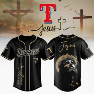 Texas Rangers x Jesus Baseball Jersey