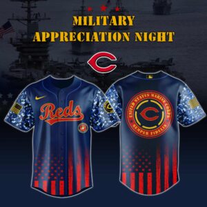 Cincinnati Reds x MLB x Army Military Appreciation Night Jersey V2