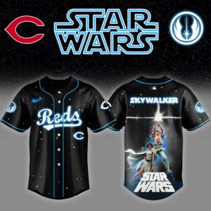 Cincinnati Reds x Stars Wars Night Luke Skywalker Game Baseball Jersey Editions Limited